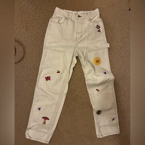 PacSun Embroidered Jeans